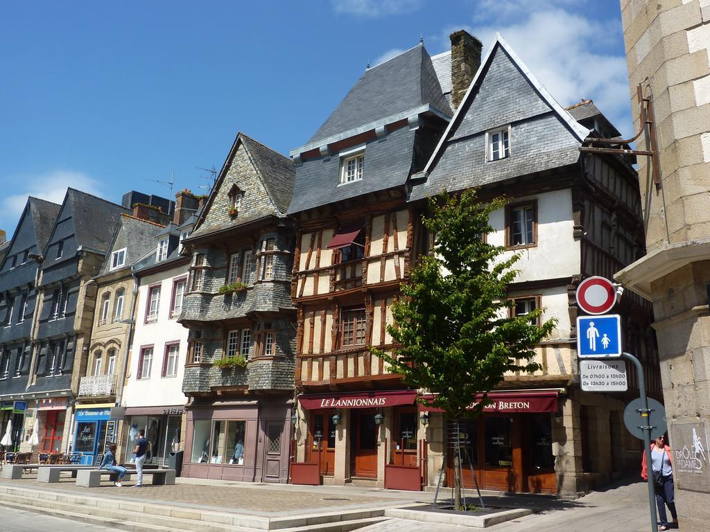 La Kerandière Tonquedec Bagian luar foto